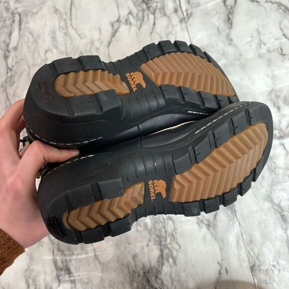 Sorel Tivoli III snow Boots tan brown winter size 4 - Picture 4 of 7